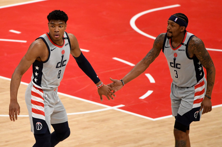 Rui Hachimura and Bradley Beal