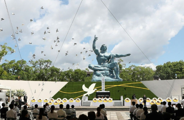 Survivors and a handful of foreign dignitaries attended the 76th anniversary of Nagasaki's destruction by a US atomic bomb