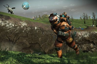 No Man's Sky features procedurally generated and fully-explorable planets that players can visit using their own space-faring vessels