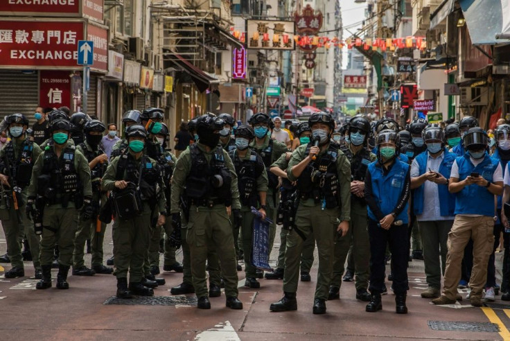 Hong Kong has seen a crackdown on dissent since pro-democracy protests engulfed the city two years ago