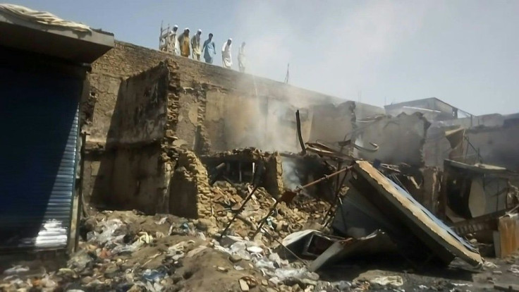 IMAGES  Burnt shops are seen in the markets after the Taliban seized Kunduz, the second-largest city in the north and one of six provincial capitals captured by the insurgents following a weekend blitz across northern Afghanistan.