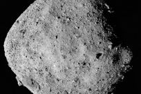 A photo of the asteroid Bennu taken by NASA's OSIRIS-REx spacecraft