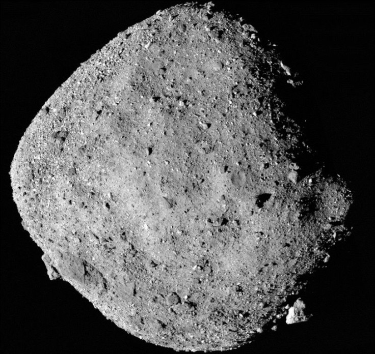 A photo of the asteroid Bennu taken by NASA's OSIRIS-REx spacecraft