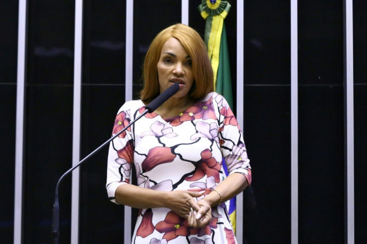Brazilian lawmaker Flordelis dos Santos stands accused of having her husband murdered, and has been stripped of her seat in Congress