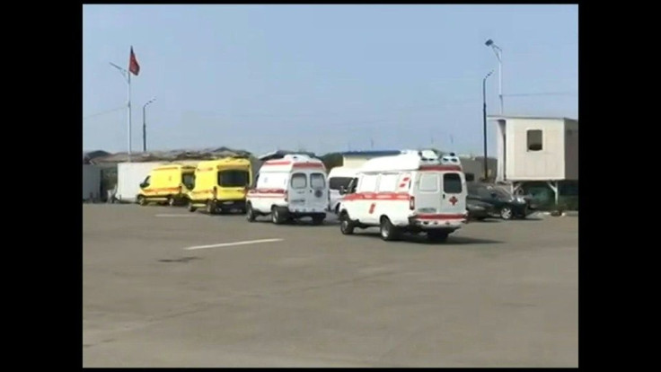 Survivors of a helicopter crash in far east Russia are evacuated to a hospital in Petropavlovsk-Kamchatsky. The Mi-8 helicopter carrying 16 people came down in a nature reserve on the mountainous Kamchatka peninsula.