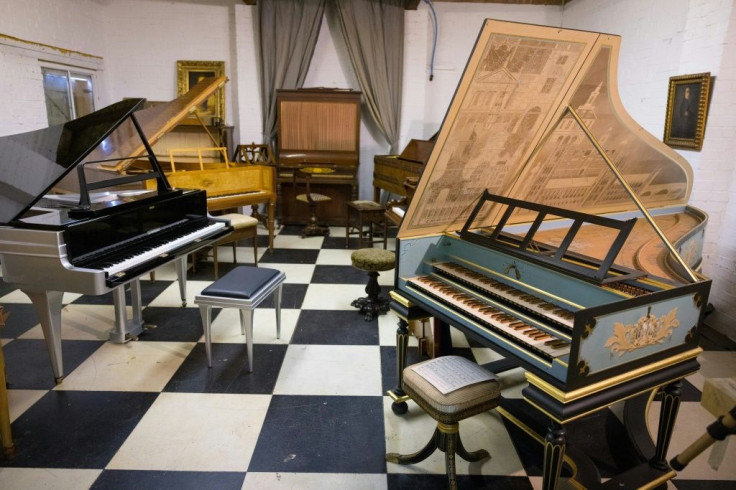 Winston's collection includes instruments from the 18th to the 20th century