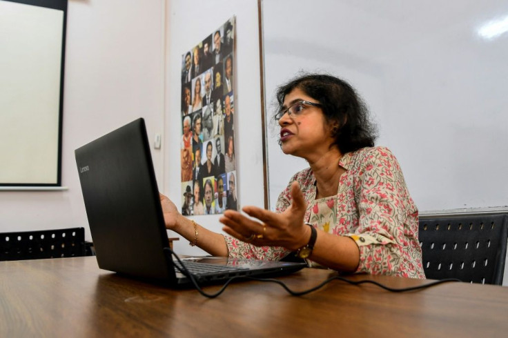Lorraine Alberto is a professor of Portuguese language at Goa University