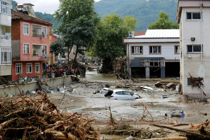 Turkey's disaster response authority said 25 people had lost their lives in the northern Kastamonu province