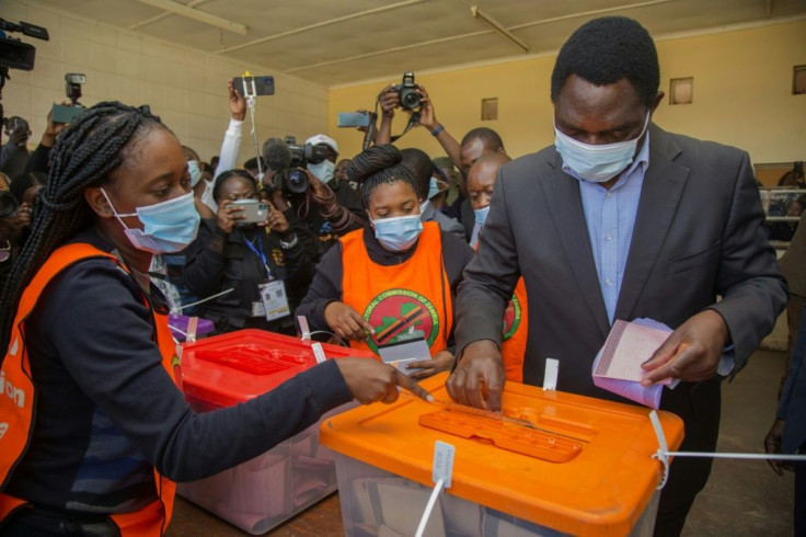 Hakainde Hichilema, who is vying the top job for the sixth time and is backed by an alliance of 10 parties