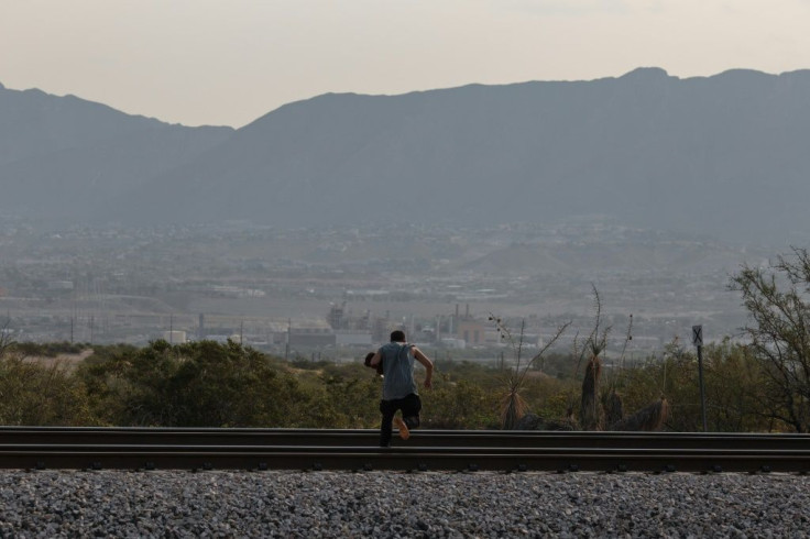 A Guatemalan migrant attempts to enter the United States undetected in New Mexico