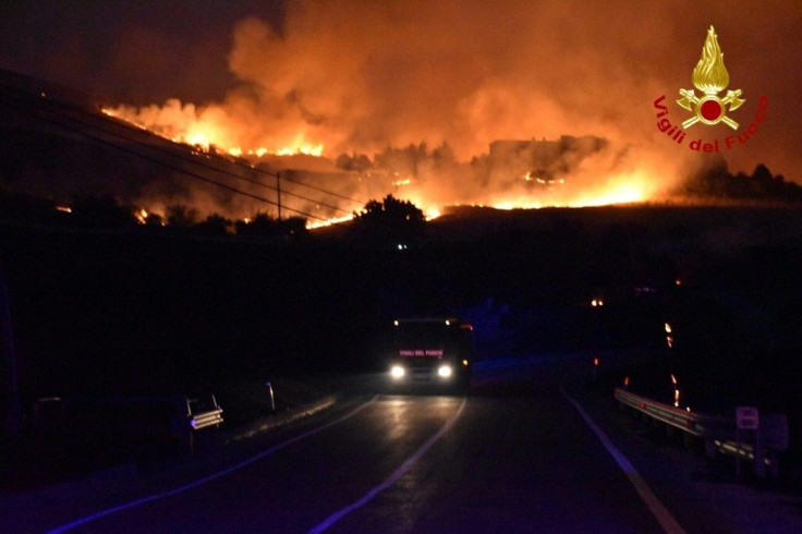 Regional authorities on Sicily recorded Europe's highest ever temperature on Wednesday