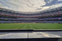 A picture of Yankees Stadium taken with the 20 Pro