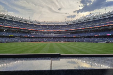 A picture of Yankees Stadium taken with the 20 Pro