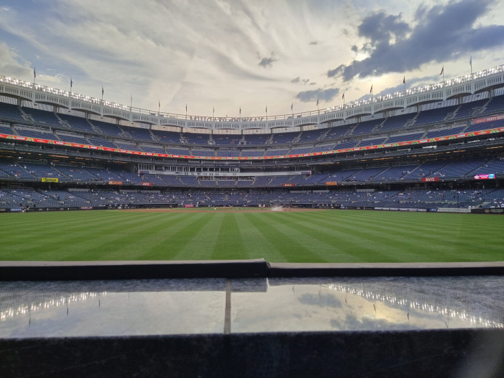 A picture of Yankees Stadium taken with the 20 Pro