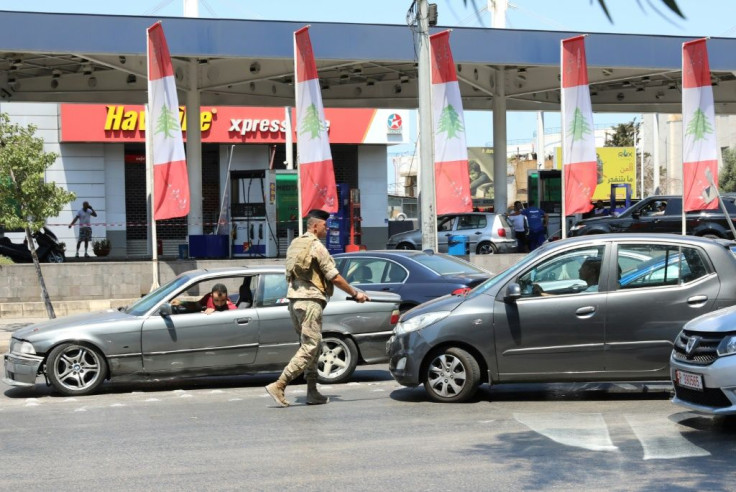 Lebanon's central bank funding of fuel and other basic imports has contributed to foreign reserves falling by more than 50 percent