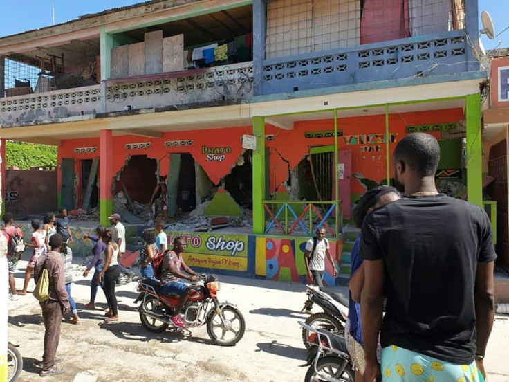 Heavy damage was reported in the center of the Haitian city of Jeremie, which is home to around 200,000 people and composed primarily of single-story residences and buildings