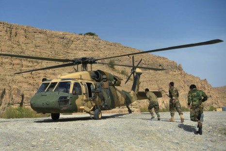 The United States supplied the Afghan military equipment worth billions of dollars, including Black Hawk helicopters