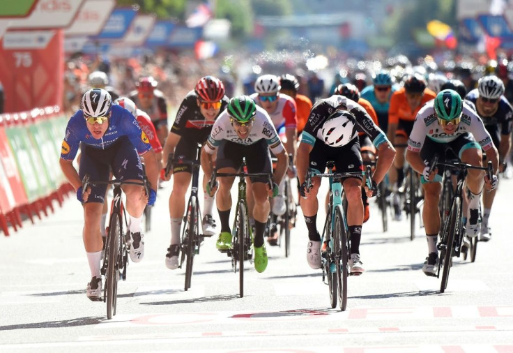 Cyclists in La Vuelta competed in temperatures of up to 31 degrees Celsius