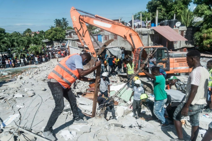 A Les Cayes le 15 aoÃ»t 2021