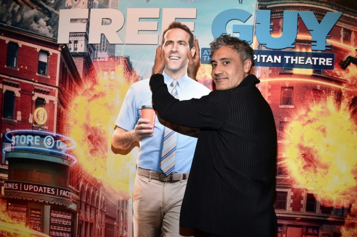 Actor Taika Waititi at the premiere of the movie "Free Guy" in Los Angeles, California on August 12, 2021