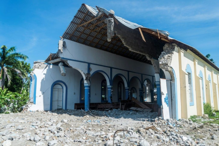 "It was a beautiful church with very beautiful architecture," said Wilson Exantus Andre, the parish priest at the Immaculee Conception church in Les Anglais, in southwestern Haiti
