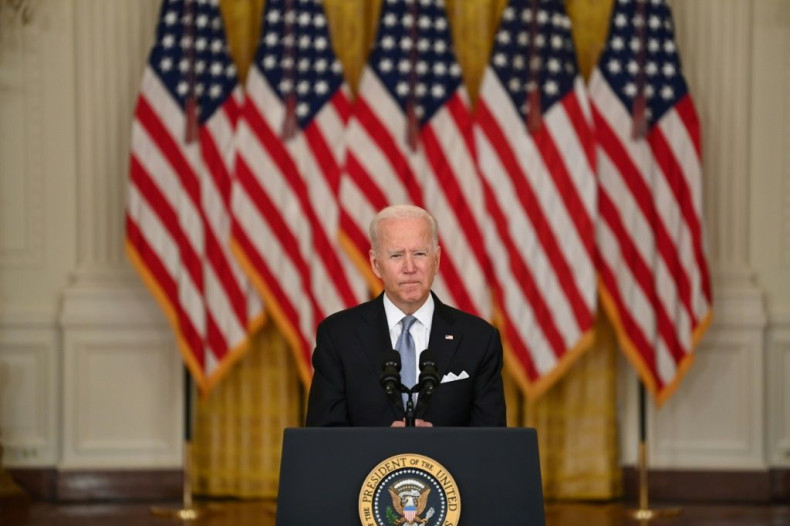 US President Joe Biden defended his decision to pull US troops out of Afghanistan