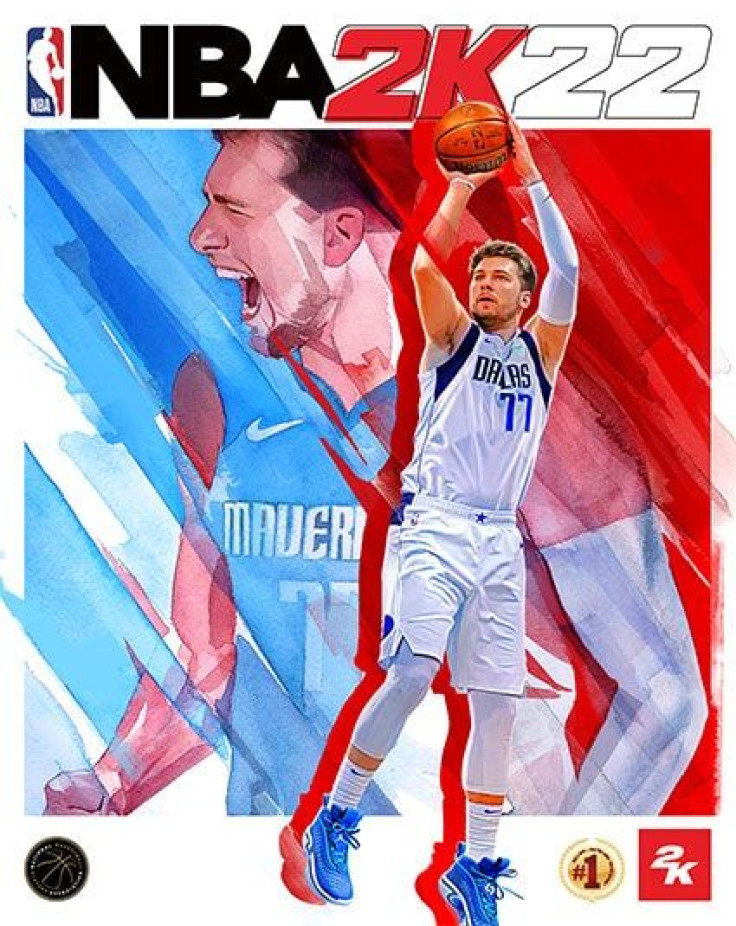 NBA 2K22 features the Dallas Mavericks' Luka Doncic as the cover athlete