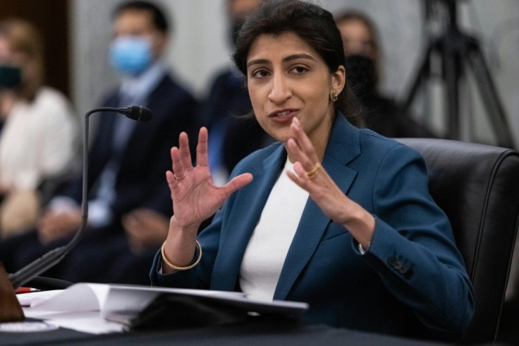 The Federal Trade Commission denied Facebook's request to disqualify agency chief Lina Khan from antitrust proceedings based on her writings about Big Tech before she took office