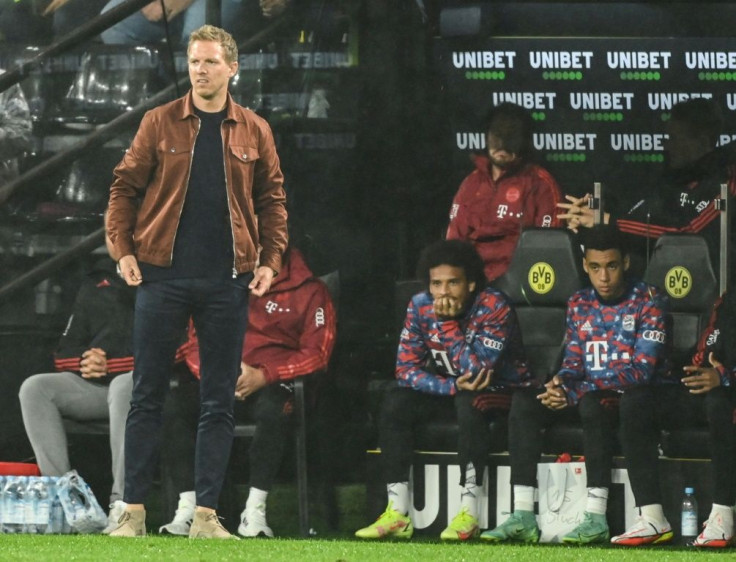 Julian Nagelsmann won his first piece of silverware with Bayern Munich in midweek