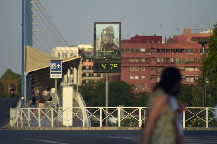 A recent heatwave sent temperatures soaring as high as 47 degrees Celsius (117F) in the southern region of Andalusia