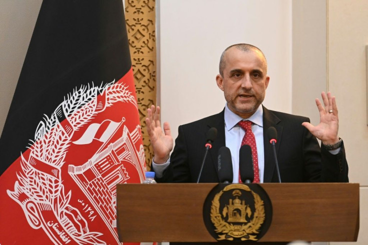 Amrullah Saleh declared himself president after the flight of Ashraf Ghani