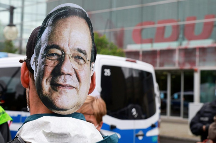 While Merkel's popularity ratings have held steady in the twilight of her reign, the man who is seeking to claim her crown, Armin Laschet, has struggled to find favour with voters