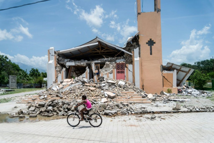 The 7.2 magnitude earthquake destroyed or damaged over 130,000 homes