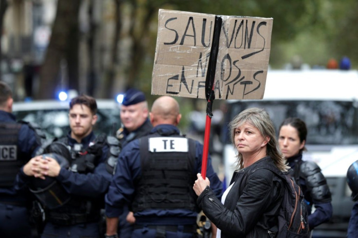 Around 200 different demonstrations were called across the country