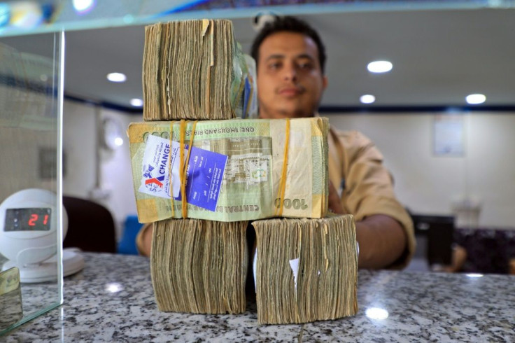In the rebel-held capital Sanaa, the value of the local currency is substantially stronger in dollar terms than in government-controlled zones