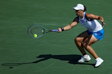 World number one Ashleigh Barty of Australia defeated Angelique Kerber of Germany on Saturday to reach the final of the WTA Cincinnati Masters