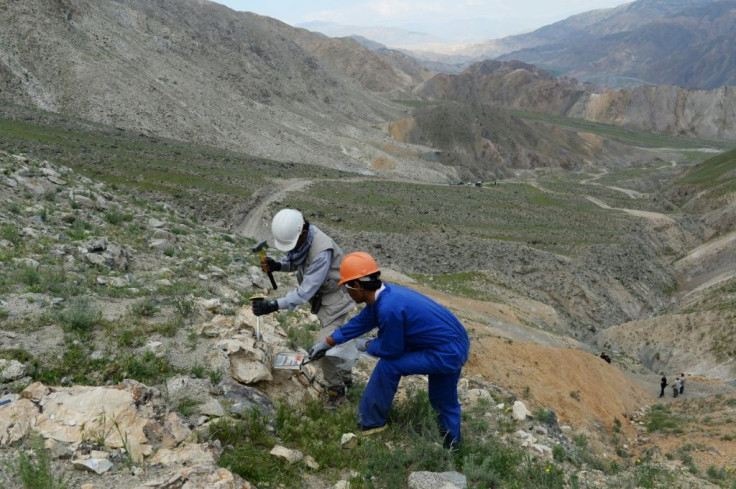 The country's untapped mineral riches have been estimated at $1 trillion, though Afghan officials have put it three times as high