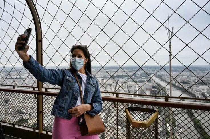 The Eiffel Tower reopened in mid-July after a nine-month hiatus due to the pandemic