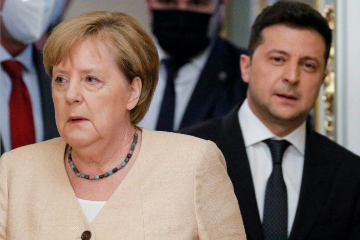 Merkel and Zelensky were clear about their disagreement over the Nord Stream 2 pipeline