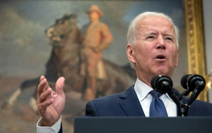 US President Joe Biden says he still hopes the Afghan evacuation will end on time but warns of terrorist threats