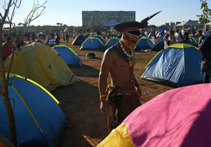 Indigenous rights activists say native inhabitants were often forced off their ancestral lands, including by Brazil's 1964-1985 military dictatorship