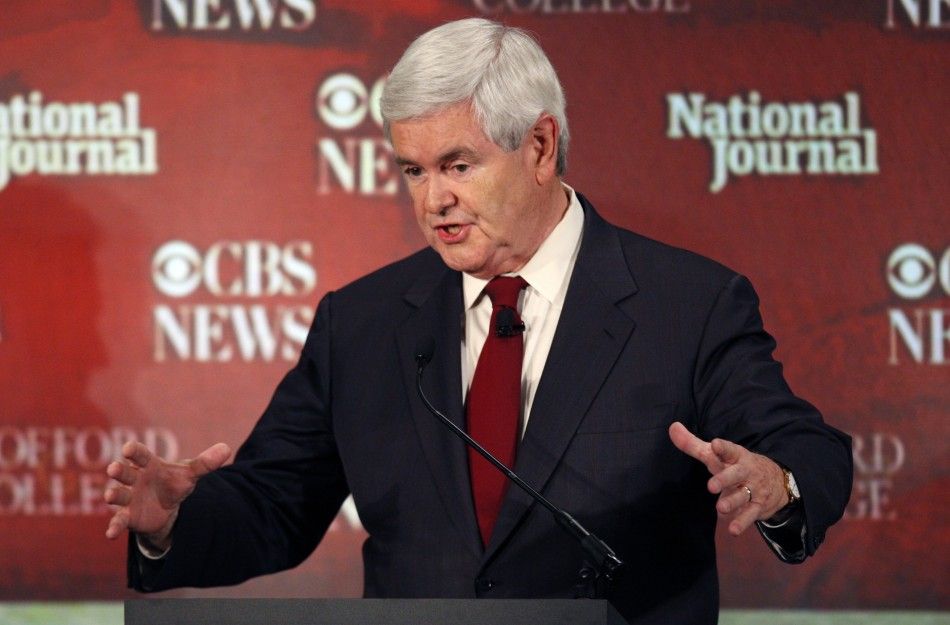 Newt Gingrich 2012: What Are His Positions? | IBTimes