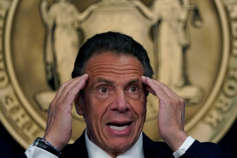 Andrew Cuomo left the New York governor's mansion on Monday after resigning in the wake of sexual harrassment claims