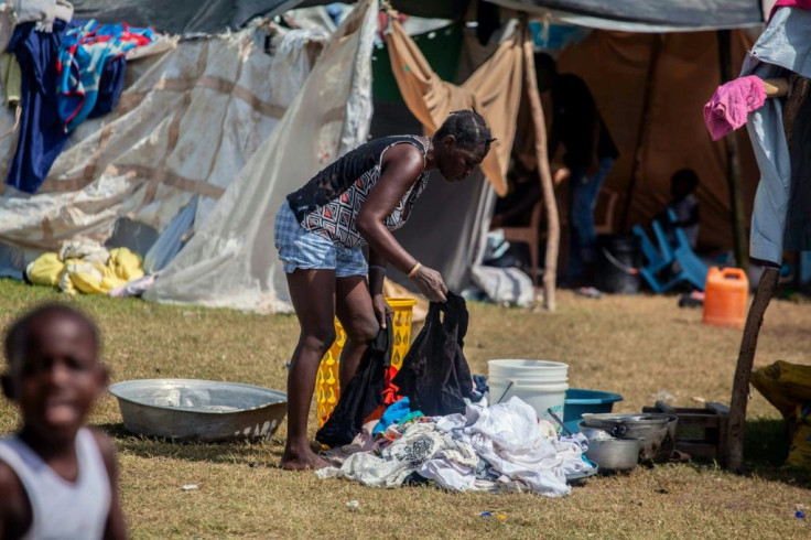 Survivors of Haiti's deadly August quake are left wondering if they will be attacked in the camps where they have taken shelter