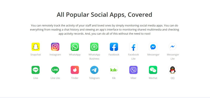 KidsGuard Pro covers all popular social apps