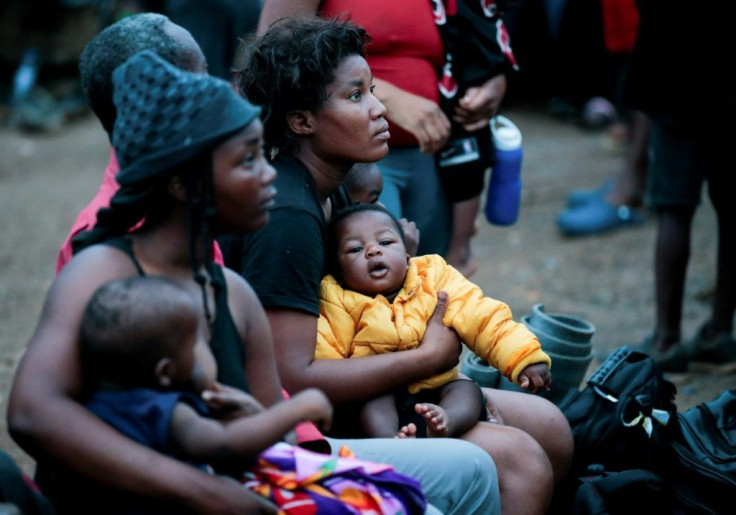 Many migrants arriving in Panama have babies or young children in tow, some of whom fell ill on the trek through the humid Darien jungle