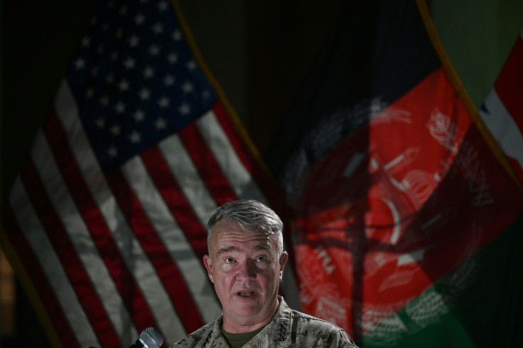 General Kenneth McKenzie, the commander of US Central Command, said 12 US troops were killed in the attacks in Kabul and 15 wounded