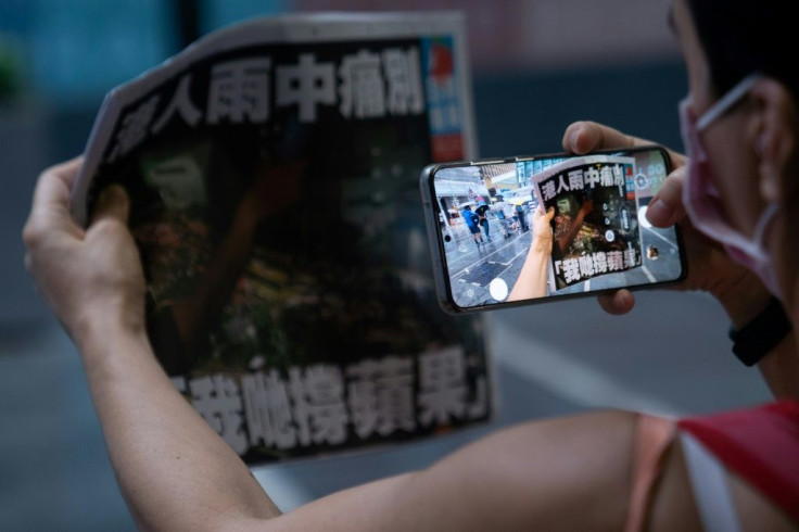 Hong Kong's pro-democracy newspaper Apple Daily was forced to cease operations in June