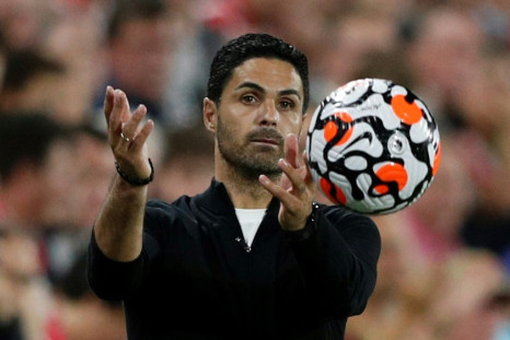 Arsenal manager Mikel Arteta is under pressure after the Gunners lost both their opening two Premier League games