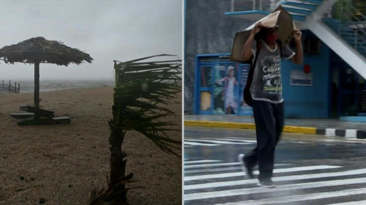Strong winds, rain and floods as Hurricane Ida makes landfall in Cuba